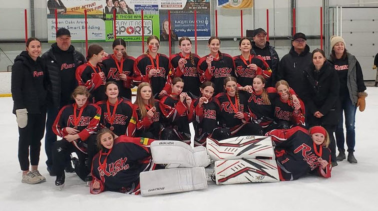 Congratulations to the U14AA Rush on your Silver medals at this years tournament!