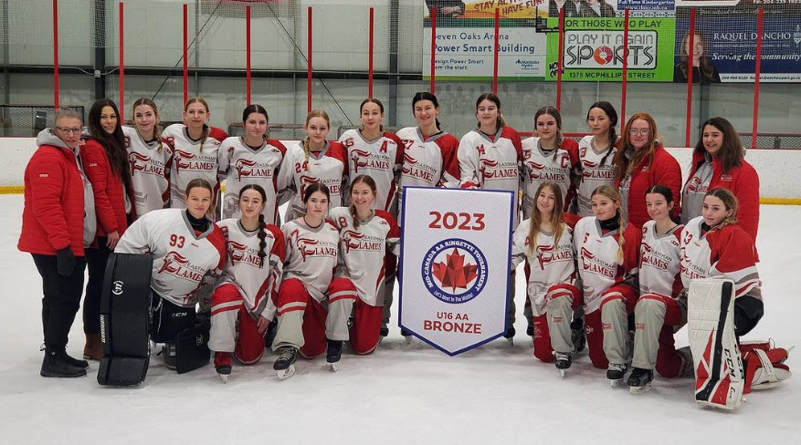 Congratulations to the U16AA Eastman Flames on winning bronze at this years tournament.